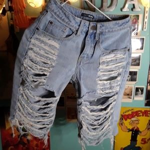 Fashion Nova Ripped Shorts